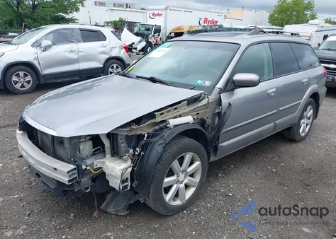 2008 Subaru Outback 2.5I Limited/2.5I Limited L.l. Bean Edition from USA, damaged, VIN 4S4BP62C987352717